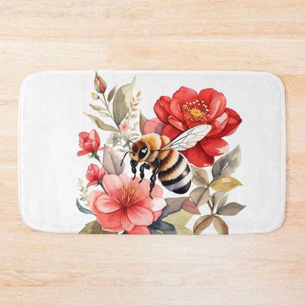 Item preview, Bee and hibiscus flower designed and sold by wplamkung.