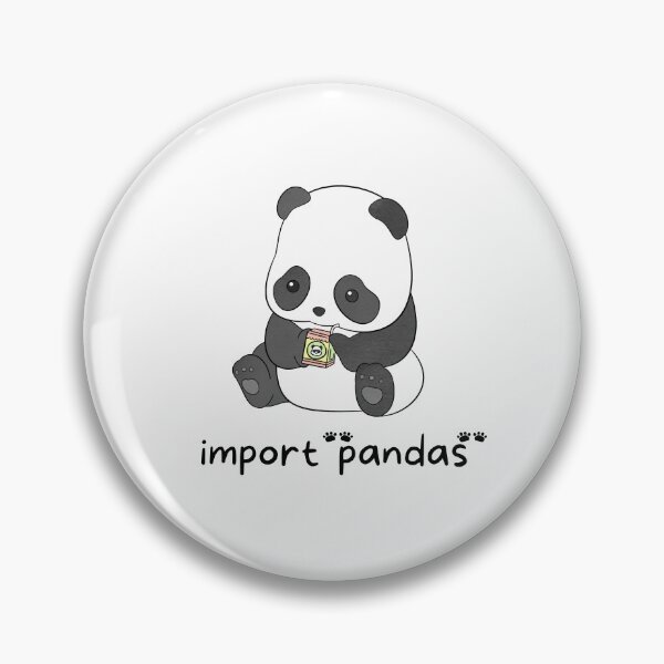 Item preview, import Pandas Python designed and sold by ChromaHeaven.