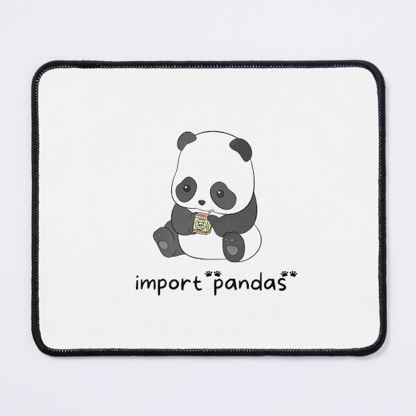 Item preview, import Pandas Python designed and sold by ChromaHeaven.