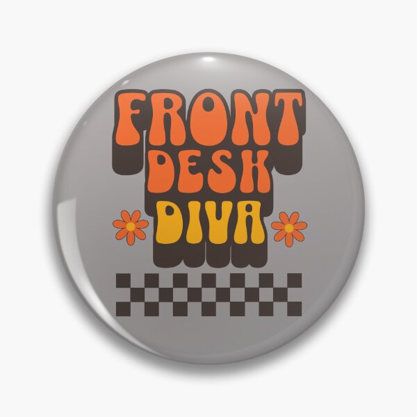 Item preview, Front Desk Receptionist designed and sold by RockBeeDesigns.