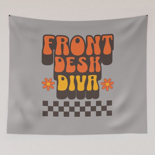 Item preview, Front Desk Receptionist designed and sold by RockBeeDesigns.