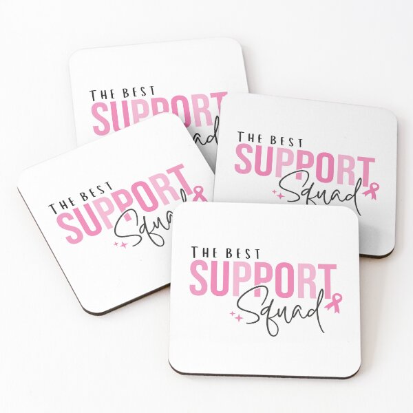 Item preview, Breast Cancer The Best Support Squad Pink Ribbon October Relative designed and sold by ShoniwDesigns.
