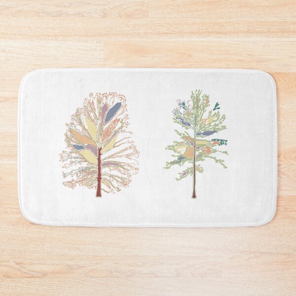 Item preview, Abstract Tree Wall Art – Bold Colourful Nature Line Drawing No.2 designed and sold by iampaulmorris.