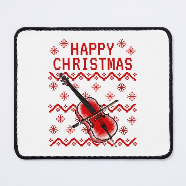 Item preview, Cello Ugly Christmas Cellist Musician designed and sold by doodlerob.