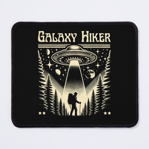 Item preview, UFO Adventure Galaxy Hiker designed and sold by ElLocoMus.