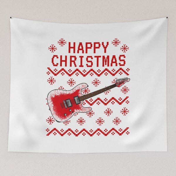 Item preview, Electric Guitar Ugly Christmas Guitarist Musician designed and sold by doodlerob.
