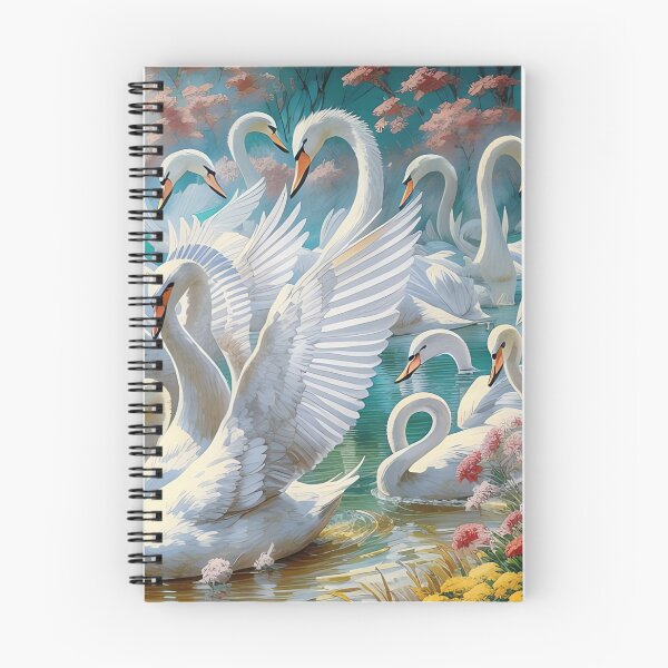 Item preview, Mesmerizing White Swans designed and sold by purplesensation.