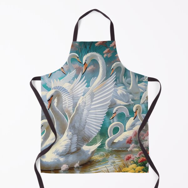 Item preview, Mesmerizing White Swans designed and sold by purplesensation.