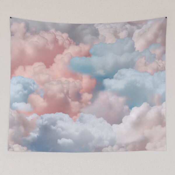 Item preview, Fluffy Clouds designed and sold by Hashola Designs.