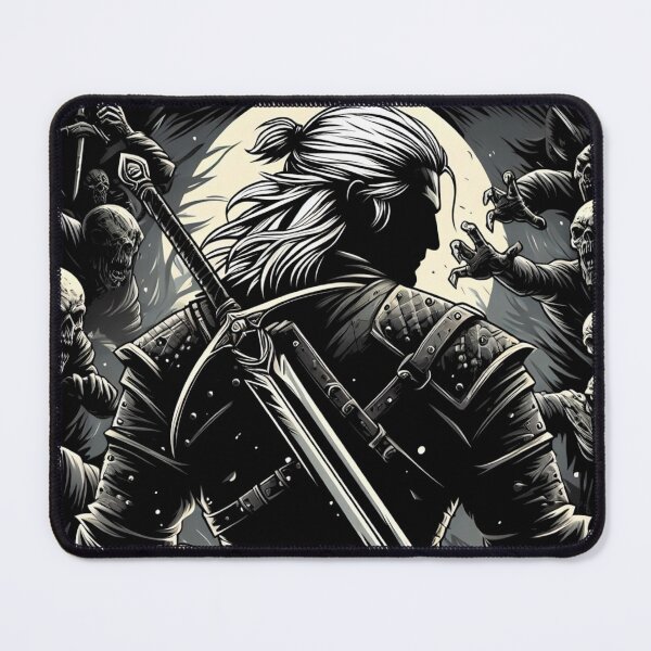 Item preview, Monster Slayer against the Undead - Dark Fantasy designed and sold by Fenay Designs.