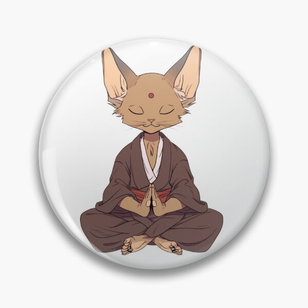 Item preview, Cat Buddha, 3D  statue , Meditation designed and sold by MartynGrey.