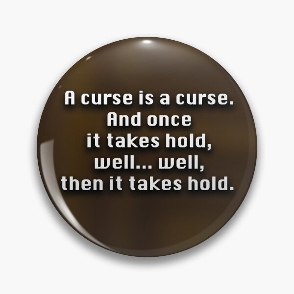 Item preview, A curse is a curse designed and sold by HaibaraStark.