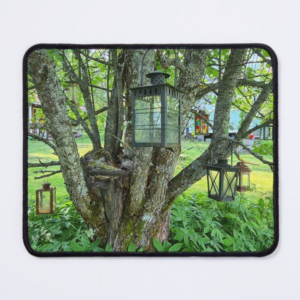 Item preview, Lanterns in a tree designed and sold by bluerosesart37.