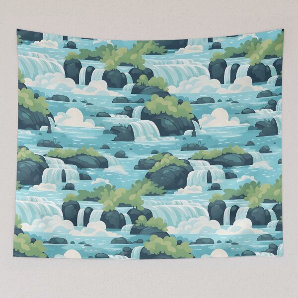 Item preview, waterfall seamless designed and sold by Ttthunder123.