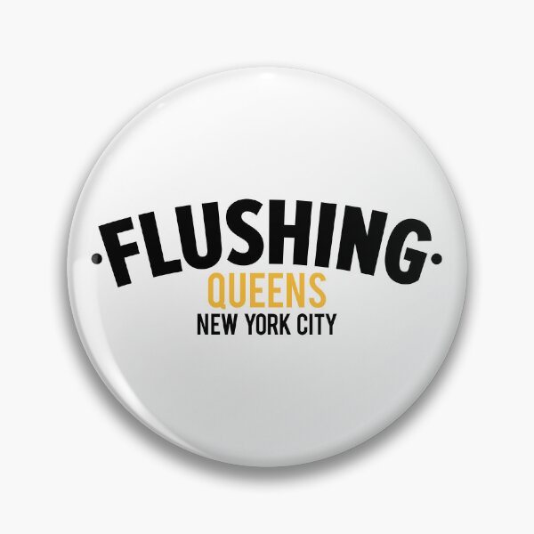 Item preview, Flushing Queens Logo - A Minimalist Ode to Borough's Vibrant Heart designed and sold by Boogosh.