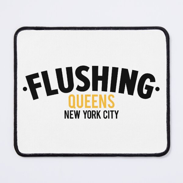 Item preview, Flushing Queens Logo - A Minimalist Ode to Borough's Vibrant Heart designed and sold by Boogosh.