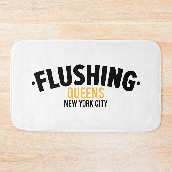 Item preview, Flushing Queens Logo - A Minimalist Ode to Borough's Vibrant Heart designed and sold by Boogosh.