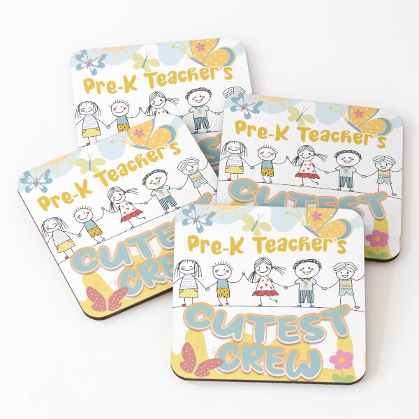 Item preview, Pre-K Teacher's Cutest Crew, Pre-K Teacher's gift, Appreciation Gift, Thank you gift designed and sold by MAKEtoFIT.