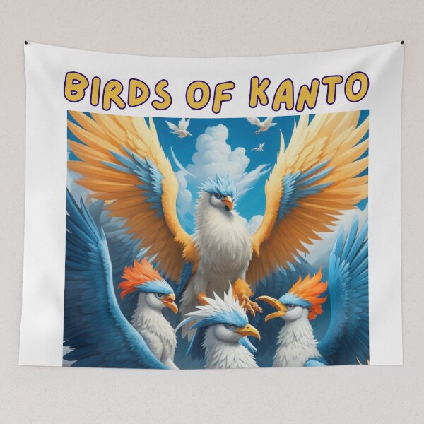 Item preview, Birds of Kanto designed and sold by ishitastore08.