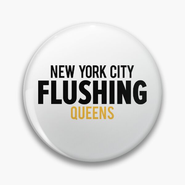 Item preview, Flushing Queens Logo - A Minimalist Ode to Borough's Vibrant Heart designed and sold by Boogosh.