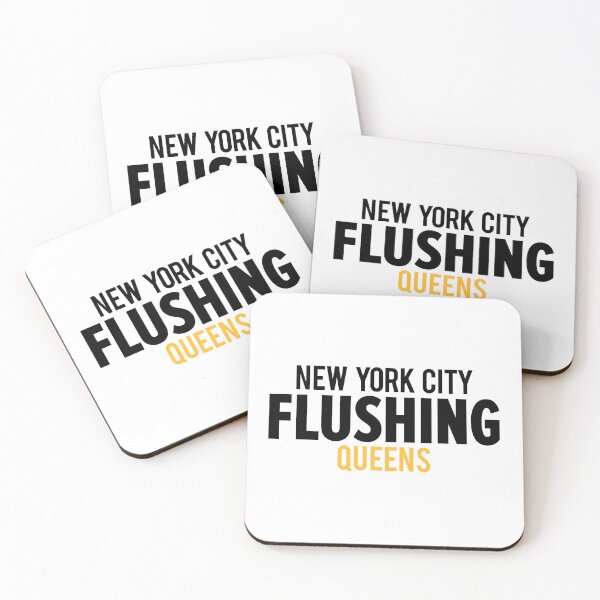 Item preview, Flushing Queens Logo - A Minimalist Ode to Borough's Vibrant Heart designed and sold by Boogosh.