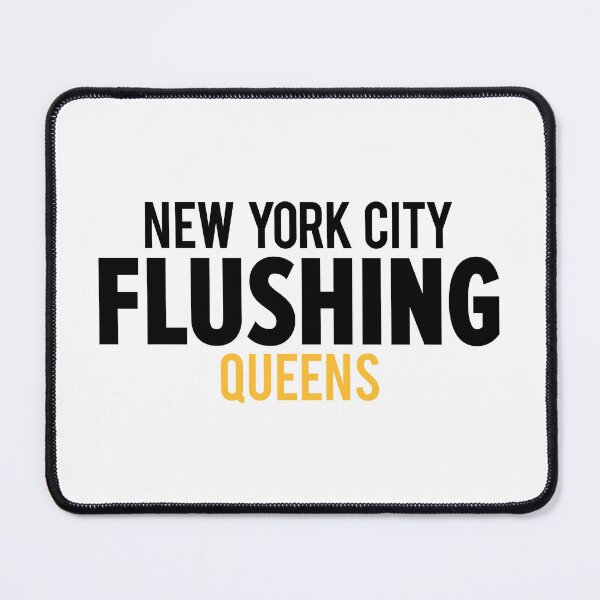 Item preview, Flushing Queens Logo - A Minimalist Ode to Borough's Vibrant Heart designed and sold by Boogosh.