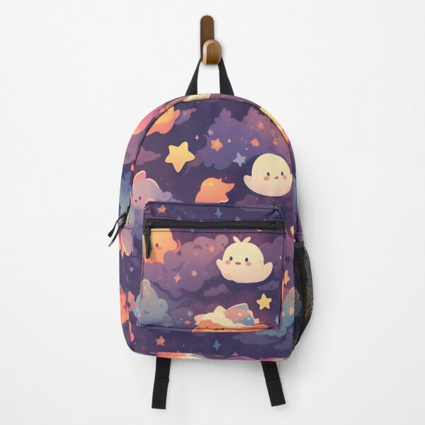 Item preview, Nocturne Sky: Cartoon Stars & Vortex Clouds designed and sold by YYWDesigns.
