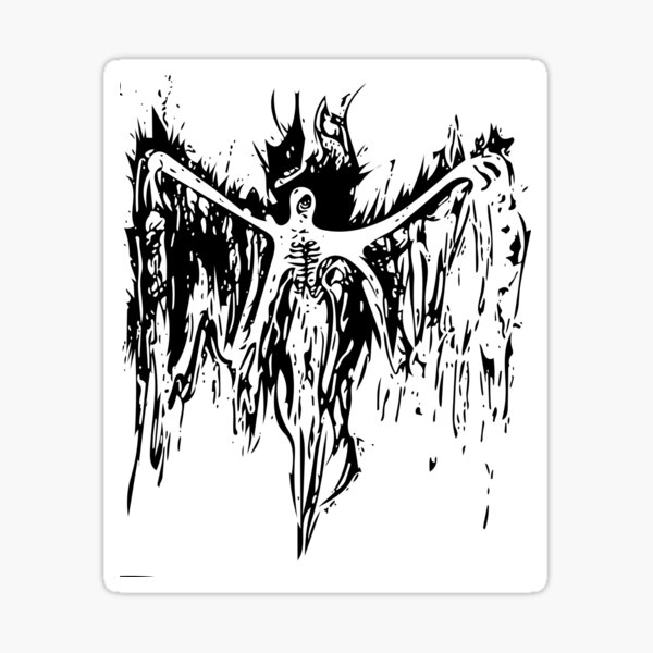 Anjel Ghost Sticker