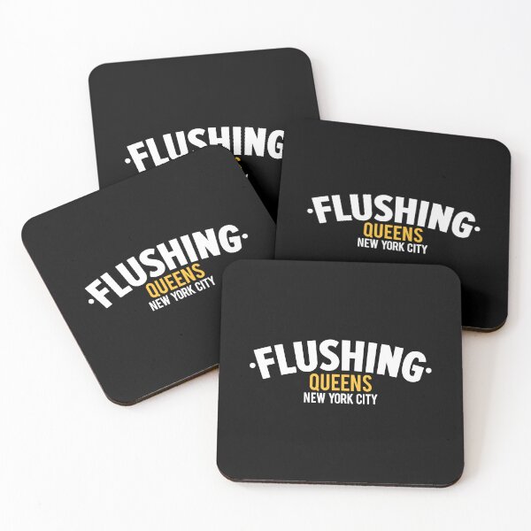 Item preview, Flushing Queens Logo - A Minimalist Ode to Borough's Vibrant Heart designed and sold by Boogosh.
