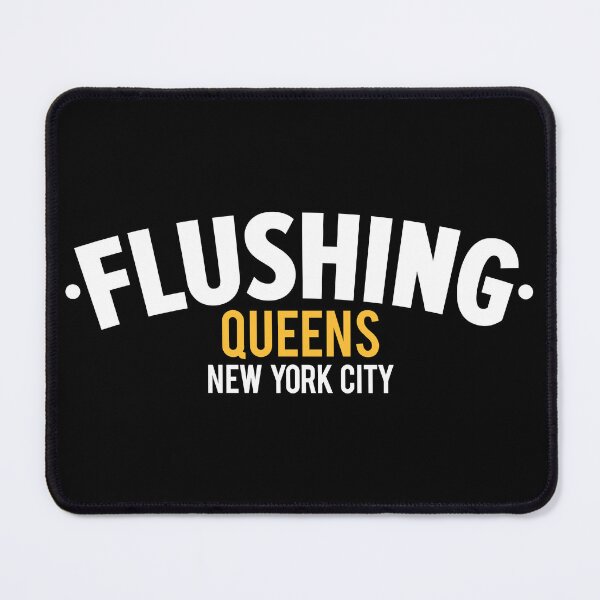 Item preview, Flushing Queens Logo - A Minimalist Ode to Borough's Vibrant Heart designed and sold by Boogosh.