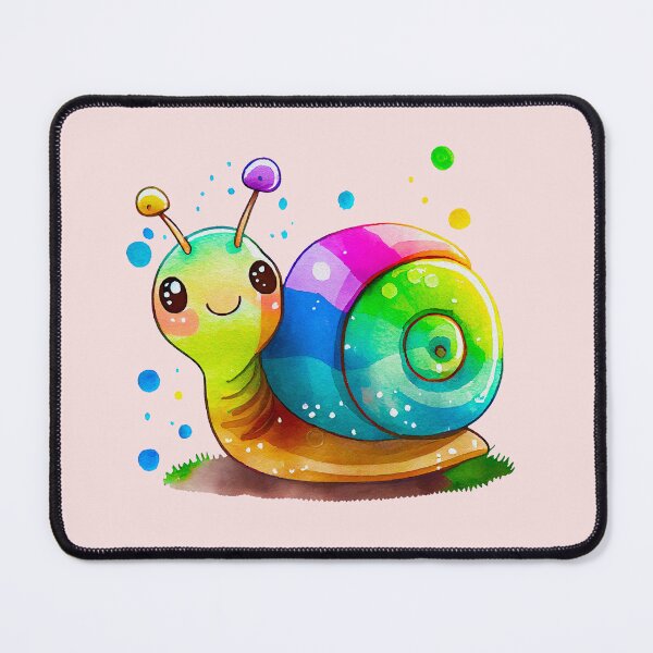 Item preview, Cute Colorful Snail designed and sold by ZenEvoke.