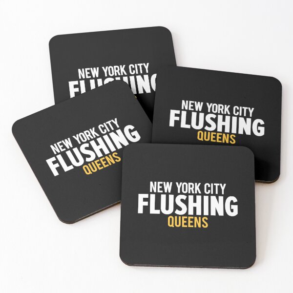 Item preview, Flushing Queens Logo - A Minimalist Ode to Borough's Vibrant Heart designed and sold by Boogosh.