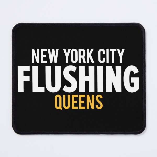 Item preview, Flushing Queens Logo - A Minimalist Ode to Borough's Vibrant Heart designed and sold by Boogosh.