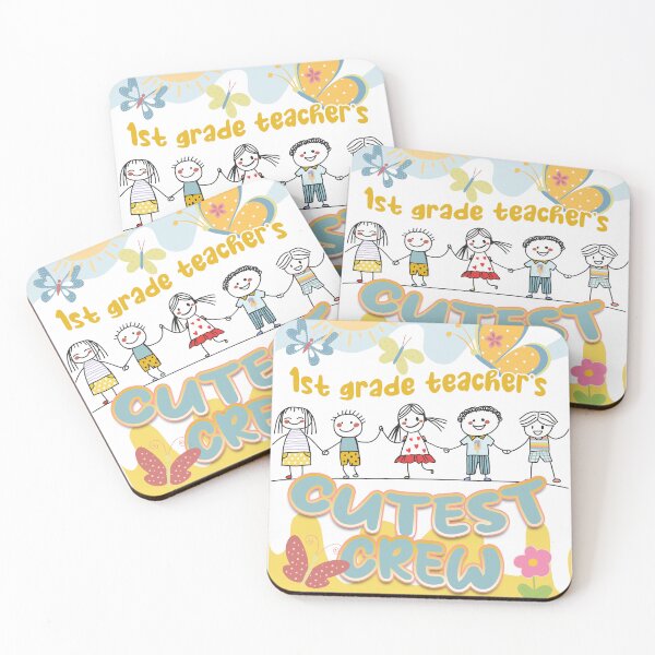 Item preview, 1st grade Teacher's Cutest Crew, 1st grade Teacher's gift, Appreciation Gift, Thank you gift designed and sold by MAKEtoFIT.