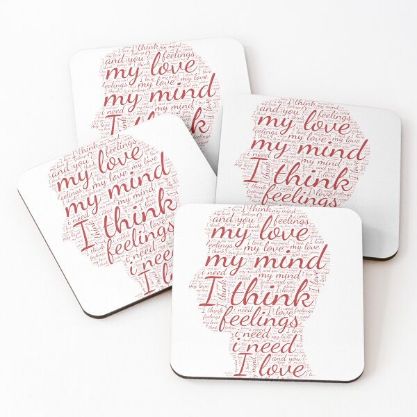 Item preview, typographic graphics in the shape of a head designed and sold by Gadet100.