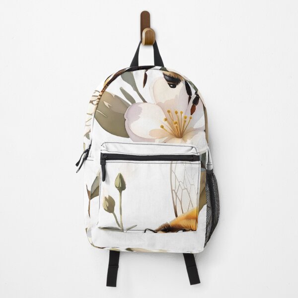 Item preview, watercolor bee honeycomb honey flowers designed and sold by wplamkung.