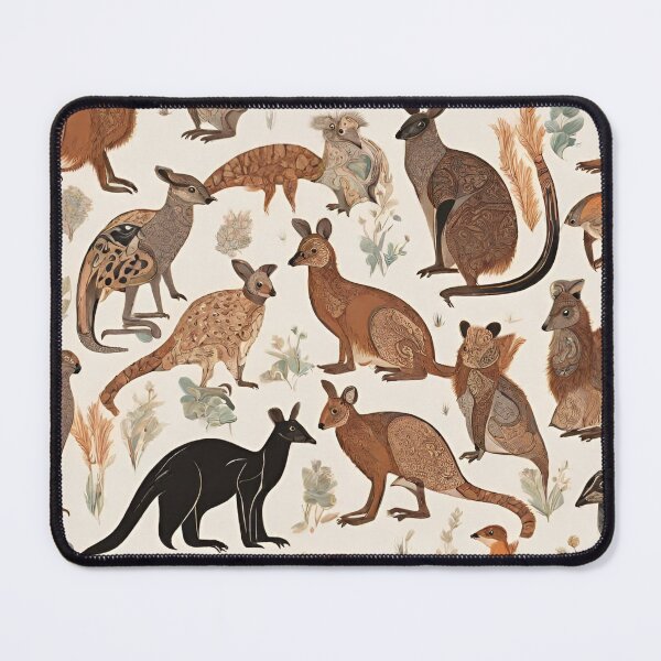 Item preview, Decorative Australian animals iPhone Case designed and sold by afrokh.