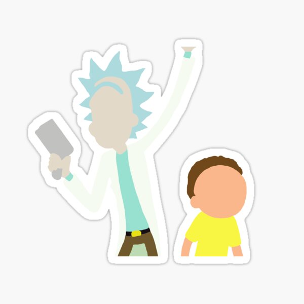 Rick and Morty Sticker