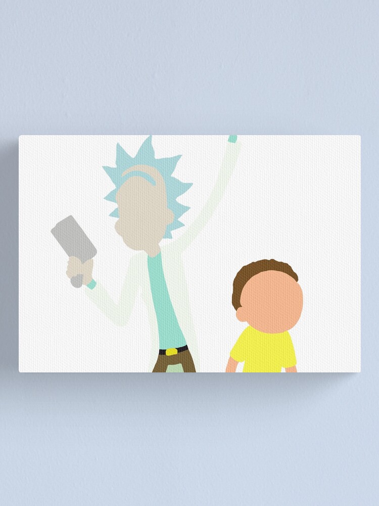Alternate view of Rick and Morty Canvas Print