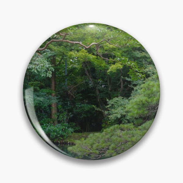 Item preview, Japanese Garden and Pond on Temple Grounds in Tokyo, Japan designed and sold by Pix4Japan.