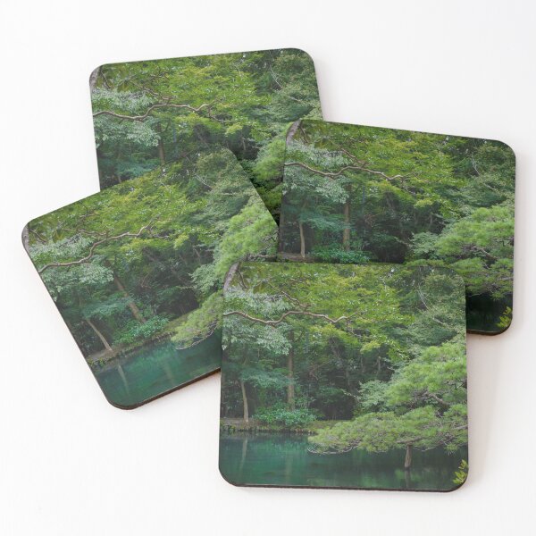 Item preview, Japanese Garden and Pond on Temple Grounds in Tokyo, Japan designed and sold by Pix4Japan.