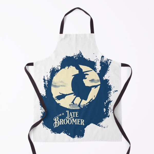Item preview, Witch: I'm A Late Broomer designed and sold by ThePioneerWay.