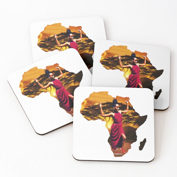 Item preview, Dancing in Africa; Mona Leilah;  designed and sold by Mona-Leilah.