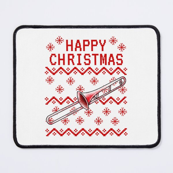 Item preview, Trombone Ugly Christmas Trombonist Brass Teacher Musician designed and sold by doodlerob.
