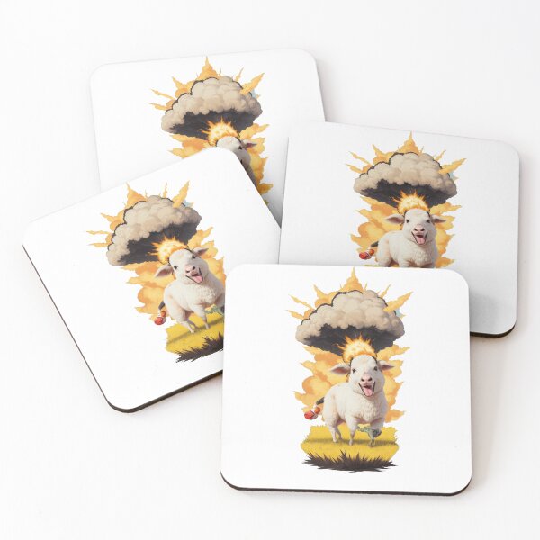 Item preview,  funny farm animal over explosion designed and sold by Karaz's Animal Kingdom.