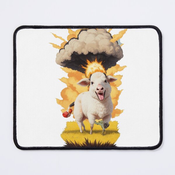 Item preview, funny farm animal over explosion designed and sold by Karaz's Animal Kingdom.