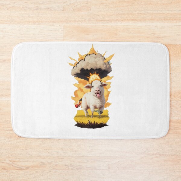 Item preview,  funny farm animal over explosion designed and sold by Karaz's Animal Kingdom.