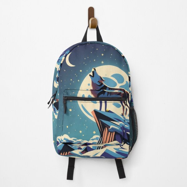 Item preview, A wolf howling at the moon designed and sold by Tedos7.