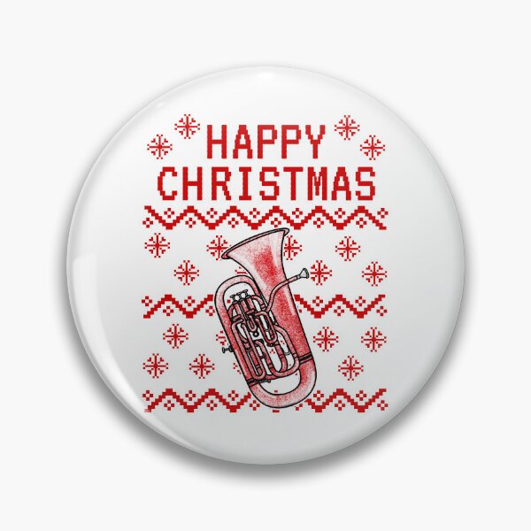Item preview, Euphonium Ugly Christmas Euphoniumist Brass Teacher Musician designed and sold by doodlerob.