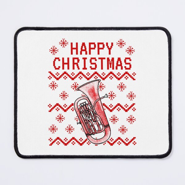 Item preview, Euphonium Ugly Christmas Euphoniumist Brass Teacher Musician designed and sold by doodlerob.
